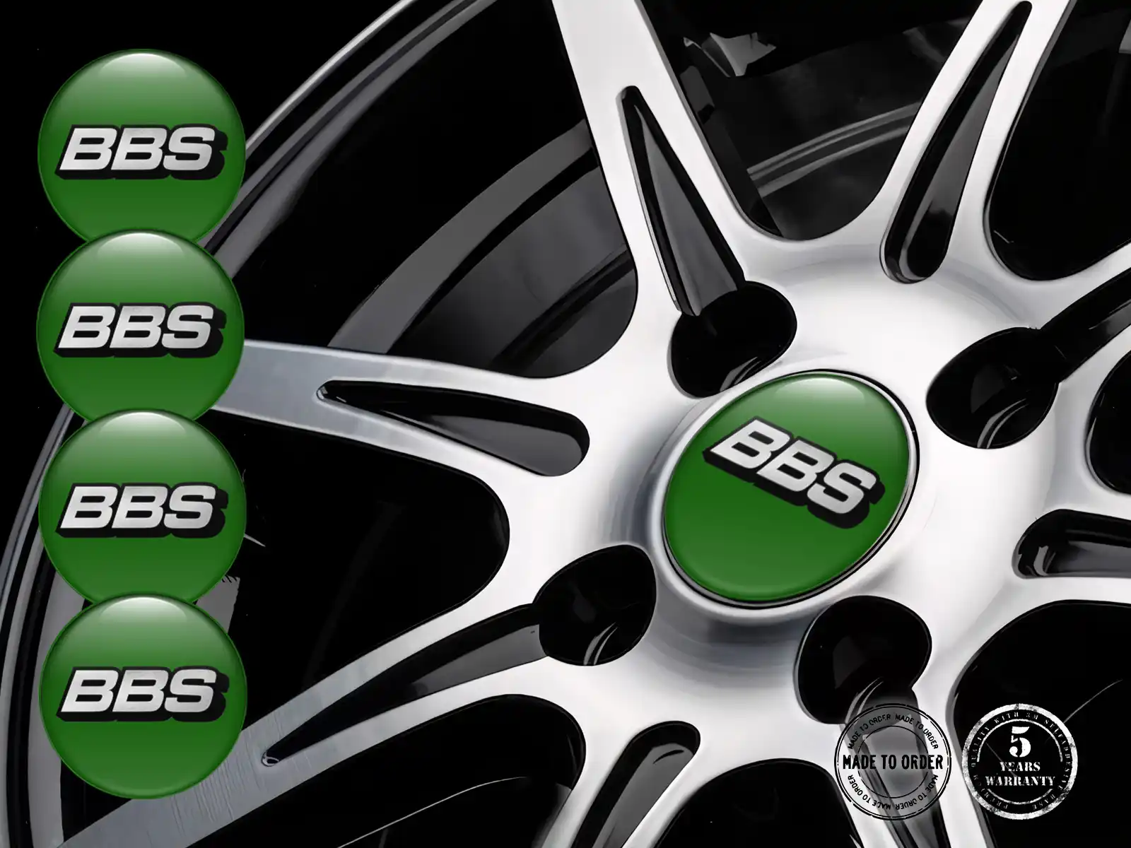 BBS Décalques Roues Édition Onde Performance Niche